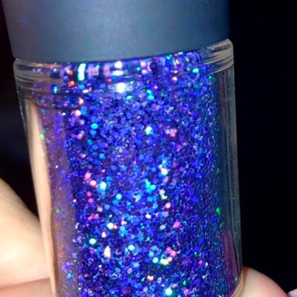 🌟HP🌟🧚‍♀️PURPLE HOLOGRAM MAC Cosmetics  DISCONTINUED Glitter NWT - Picture 3 of 10